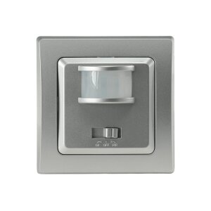 DELPHI Bewegungsmelder 160° silber – LED...
