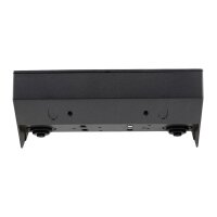 2-fach Steckdosenblock + 2x USB, anthrazit – 45° Gehäuse, 3600W, ideal für Werkbank & Küche