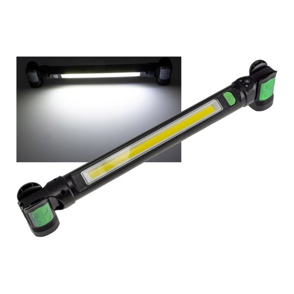 LED Stableuchte mit Akku "AML-1000" 10W, 1044lm, Magnethalter, neutralweiß