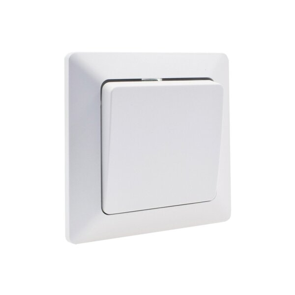 MILOS Wechselschalter Unterputz weiß matt | Klemmanschluss