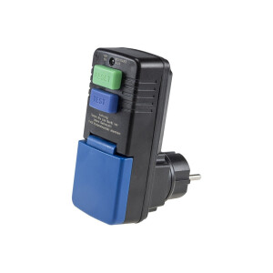 FI Stecker Adapter 30mA IP54 – Fehlerstromschutzadapter Personenschutz Steckdose CT-RCD