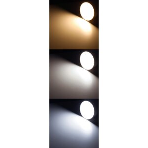 LED Modul Piatto CCT 5W 110° – flaches LED Einbaumodul 230V mit einstellbarer Lichtfarbe 3000K / 4000K / 6500K