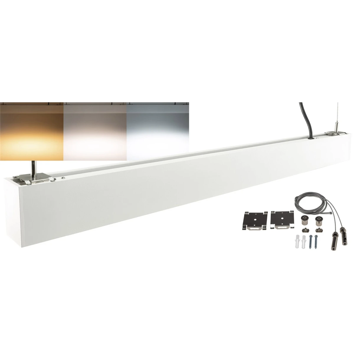 LED Hängeleuchte 120cm 30W CCT – Pendelleuchte...