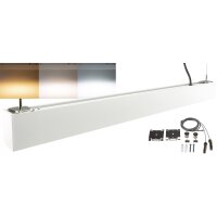 LED Hängeleuchte 120cm 30W CCT – Pendelleuchte Büro & Küche 3000–6000K