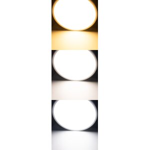 LED Deckenleuchte 40cm flach CCT – Deckenlampe 32W 3000–6000K Santano