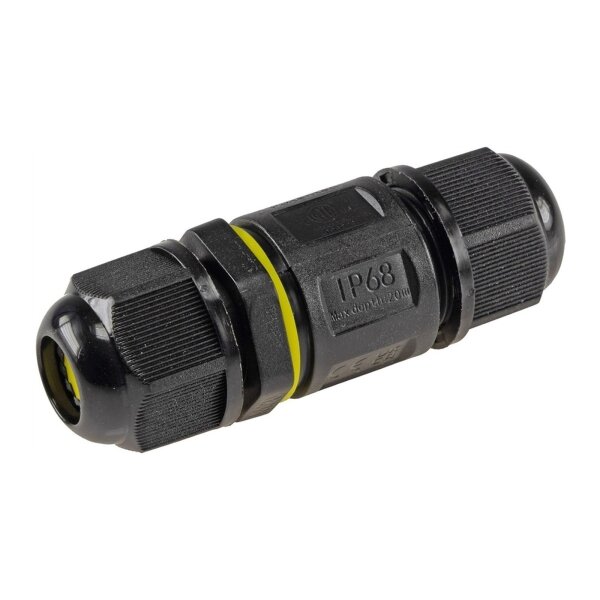 Kabelverbinder 3-polig, IP68, 230V Schraubanschluss, für Kabel Ø 6-11mm