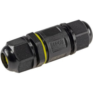 Kabelverbinder 3-polig, IP68, 230V Schraubanschluss, für Kabel Ø 6-11mm