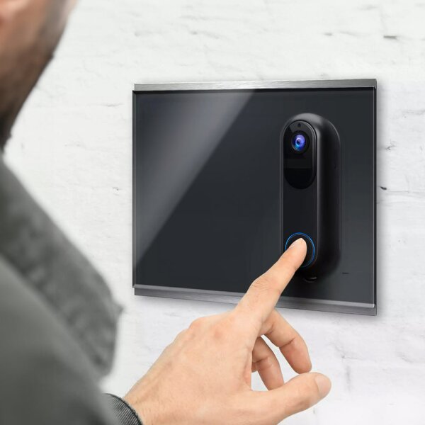 Video Türklingel WLAN Akku – Smarte Klingel mit Kamera, App & Gegensprechfunktion ohne Abo