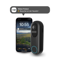 Video Türklingel WLAN Akku – Smarte Klingel mit Kamera, App & Gegensprechfunktion ohne Abo
