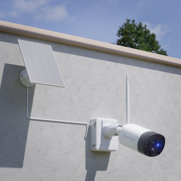 Solarpanel für Überwachungskamera – Solar Ladegerät Apollo 2 & Video Türklingel