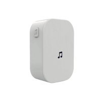 Funk Klingelgong Batterie &ndash; Zusatz Gong f&uuml;r Video T&uuml;rklingel mit Lautst&auml;rke &amp; T&ouml;nen