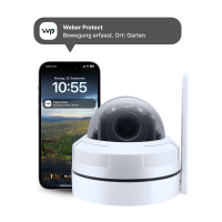 Dome Überwachungskamera WLAN PoE 2K – IP Kamera mit KI & Nachtsicht Iris