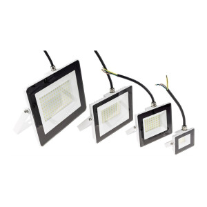 LED Fluter 30W Weiß 2503lm – Außenstrahler IP65 4000K SlimLine
