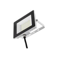 LED Fluter 30W Weiß 2503lm – Außenstrahler IP65 4000K SlimLine