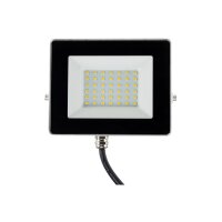 LED Fluter 30W Weiß 2503lm – Außenstrahler IP65 4000K SlimLine