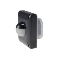 Unterputz PIR Bewegungsmelder 190° IP65 2 & 3 - Draht Technik, anthrazit