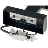 LED Spiegelleuchte Banho 780S Schwarz Matt 78cm IP44