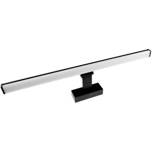 LED Spiegelleuchte Banho 600S Schwarz Matt 60cm IP44