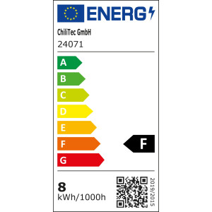LED Spiegelleuchte Banho 600S Schwarz Matt 60cm IP44