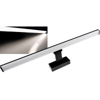 LED Spiegelleuchte Banho 600S Schwarz Matt 60cm IP44