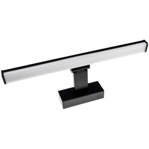 LED Spiegelleuchte Banho 400S Schwarz Matt 40cm IP44
