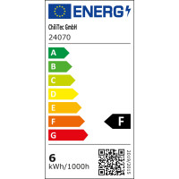 LED Spiegelleuchte Banho 400S Schwarz Matt 40cm IP44