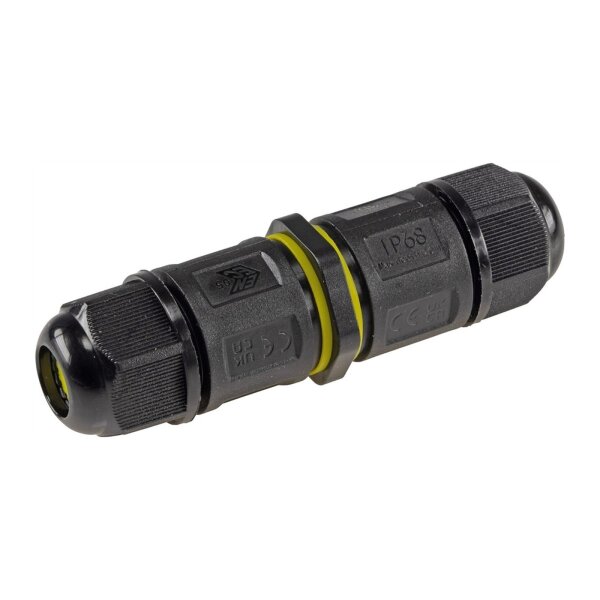 Kabelverbinder 3-polig, IP68, 230V Klemmanschluss, für Kabel Ø 6-11mm