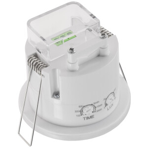 Decken-Einbau Präsenzmelder 360° IP54 PIR 20m