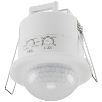 Decken-Einbau Präsenzmelder 360° IP54 PIR 20m