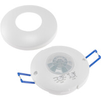 Decken-Einbau Bewegungsmelder 360° PIR LED 8m IP20