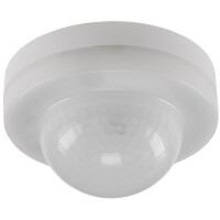 Decken-Aufputz Präsenzmelder 360° PIR 20m IP20