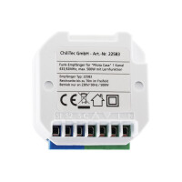 B-Ware Funk Rolladen- & Jalousie Steuerung 230V für elektrische Motoren bis 500Watt #1