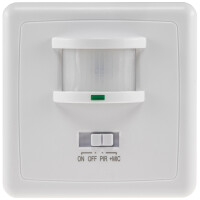 Bewegungsmelder CT-AB160 Unterputz 160° IR & Akustik Sensor Weiß