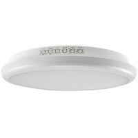 LED Deckenleuchte SALAO CCT IP66 Ø30 cm mit HF Bewegungsmelder
