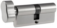Schließzylinder mit Knauf Türschloss Zylinderschloss Profilzylinder inkl. 5 Sicherheits-Schlüsseln 1 Set, 35+35mm I 70mm