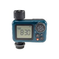 Digitaler Bewässerungscomputer – Automatisch mit Timer, IP54, 1"+3/4"