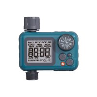Digitaler Bewässerungscomputer – Automatisch mit Timer, IP54, 1"+3/4"