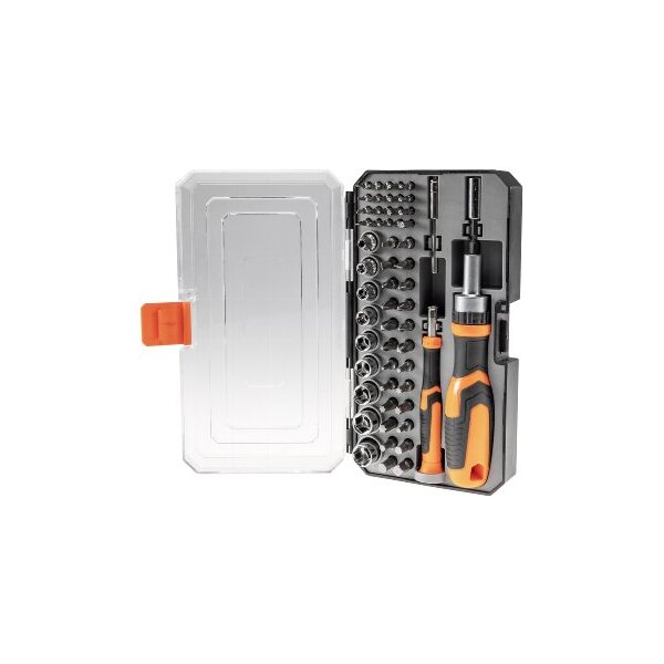 Elektronik-Schraubendreher Bit-Set 57-teilig, Ratschen-Schraubendreher