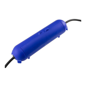 Kabelschutzbox für Aussen IP44 XL LxØ 365x90mm, Blau