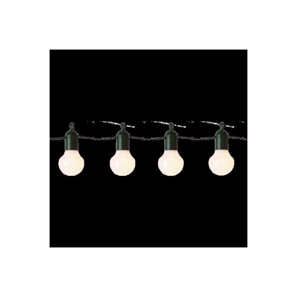 Lichterkette Hooky – 20 LEDs, warmweiß, IP44, 5,7?m, Außenbereich