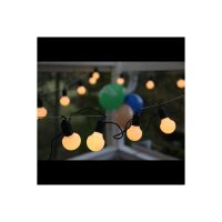 Lichterkette Hooky – 20 LEDs, warmweiß, IP44, 5,7?m, Außenbereich