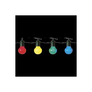 Lichterkette Hooky – 20 bunte LEDs, IP44, für...