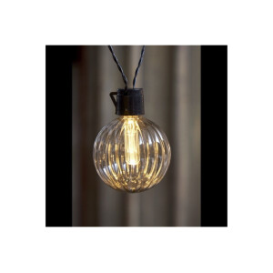Lichterkette „Archy“ – 10 LED-Leuchten, warmweiß, IP44, 3,6?m für außen