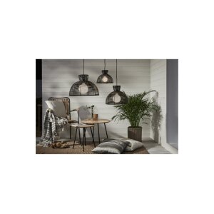 LAMPENSCHIRM RUNDE 26cm schwarz