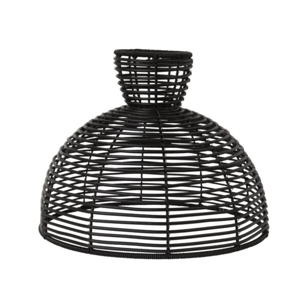 LAMPENSCHIRM RUNDE 37,5cm schwarz