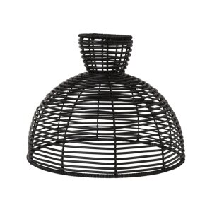 LAMPENSCHIRM RUNDE 37,5cm schwarz