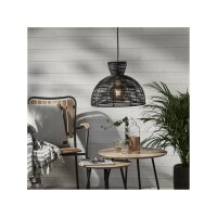 LAMPENSCHIRM RUNDE 37,5cm schwarz