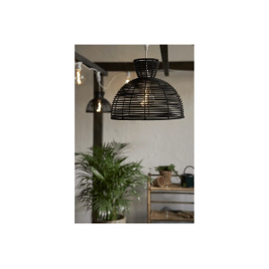 LAMPENSCHIRM RUNDE 47cm schwarz