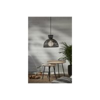 LAMPENSCHIRM RUNDE 47cm schwarz