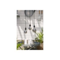 Lampenaufhängung E27 UTE 2,5 m – Schwarz, IP44, Außenbereich